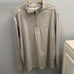 Greg Norman Collection Light Gray Pullover